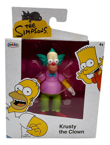 Krusty El Payaso Figura Muñeco Simpsons Jakks Pacific