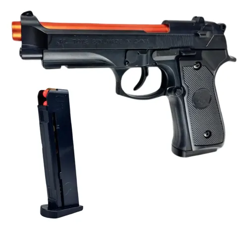 Pistola Ma93 De Brinquedo Com Efeito Blowback Tiro Continuo Cor