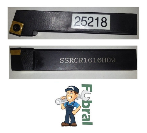 Imagen 1 de 6 de Porta Inserto Titanio Ssrcr1616h09 Fubral