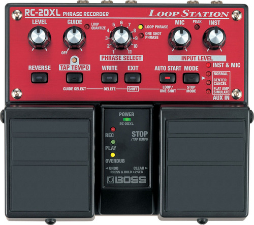 Pedal Boss Loop Station Rc20xl Guitarra Fender Gibson Vox