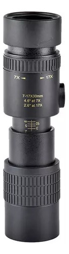 Monocular Shilba Zoom 7-17x30mm Prisma Bak4 Camping 152204