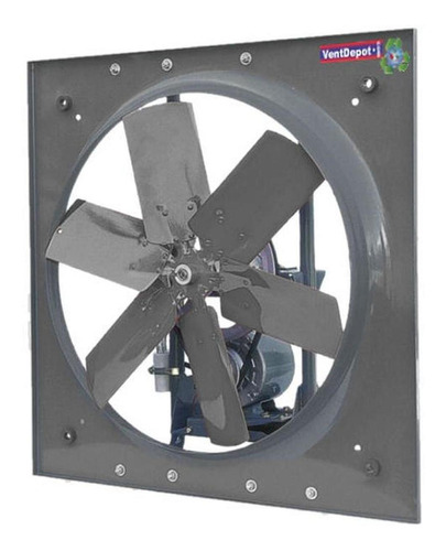 Ventilador De Muro Tipo Axial, Mxapm-003, Aspas24 Ø, 7050m3/