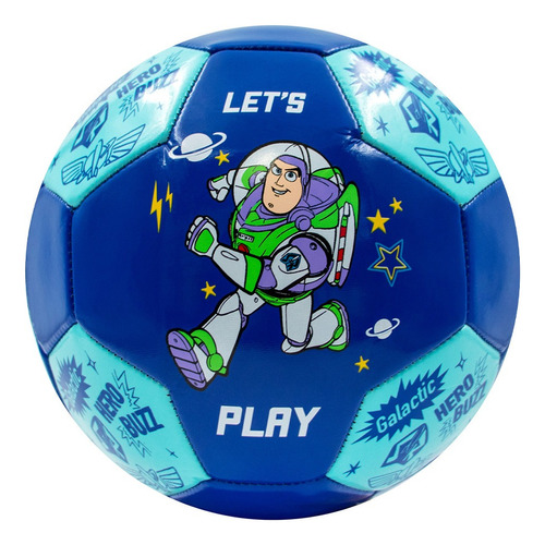 Balón De Fútbol No. 3 Voit Toy Story Buzz Color Azul