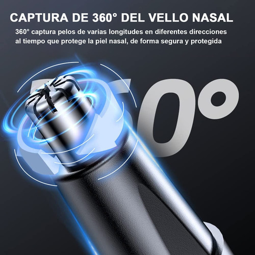 Recortador De Vello Nasal Eléctrico, Recortador De Vello