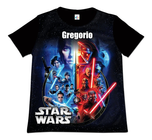 Franela Camisa Niño Star Wars En Algodon
