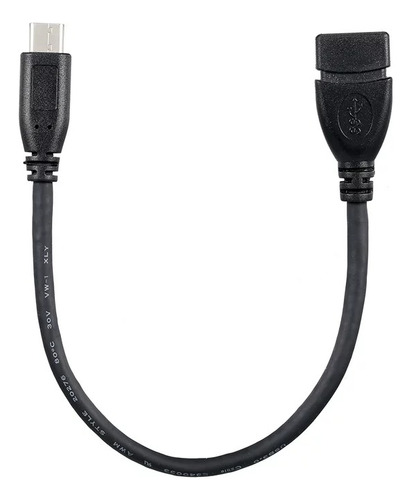 Cable Adaptador Otg Tipo C Macho A Usb Hembra 2.0