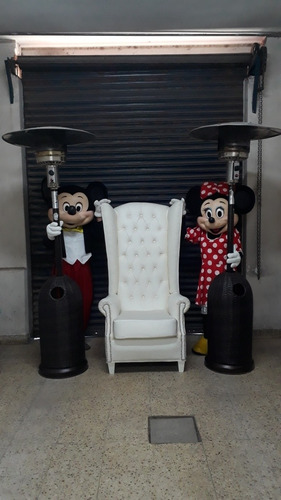 Imagen 1 de 5 de Alquiler Calefactores Hongo, Sillones, Disfraz Mini Mickey