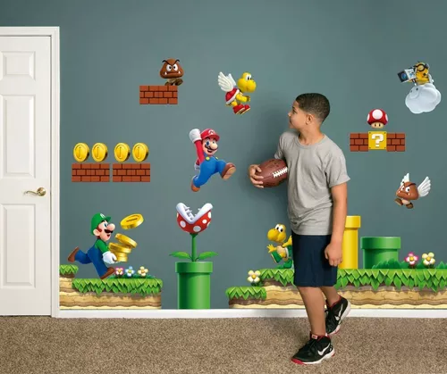 Pegatinas de pared Mario Bros