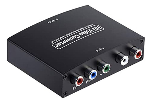 Convertidor De Componentes A Hdmi, Adaptador Portta Ypbpr A