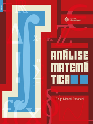 Análise matemática, de Panonceli, Diego Manoel. Editora Intersaberes Ltda., capa mole em português, 2017