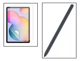 Lapiz Pen Stylus Para Samsung Galaxy Tab S6 Lite + Mica Pape