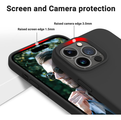 Funda De Silicona Otofly A Prueba De Golpes Para iPhone 14 P
