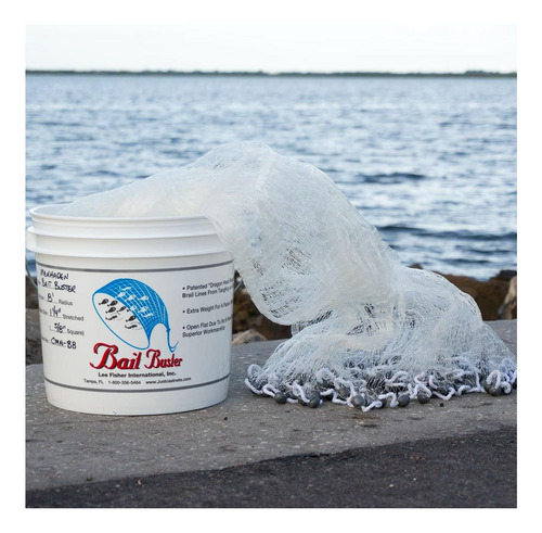 Bait Buster - Cast Net Sq. Malla Menhaden