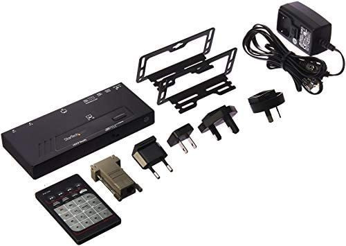 Conmutador Startech 2 Puertos Hdmi+accesorios -negro