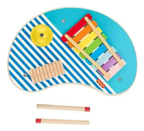 Juguete Para Bebés Fisher Price Mesa Musical De Madera