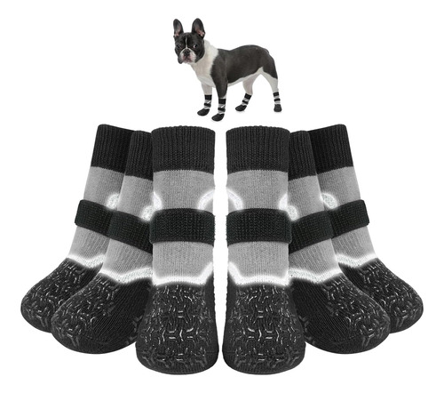 Beautyzoo Calcetines Antideslizantes Para Perros Para Evitar