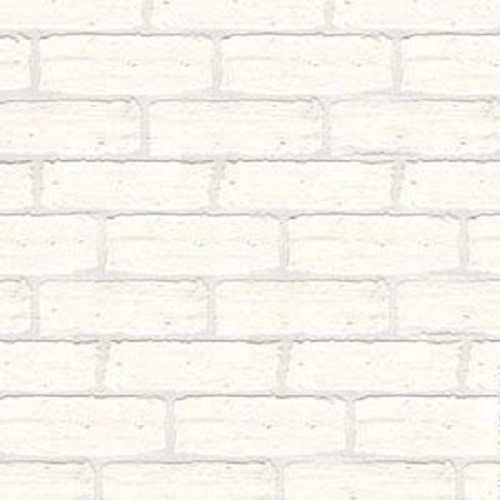 Imagen 4 de 8 de Papel Pintable Muresco Murpaint Ladrillos Blanco 32014 Soul