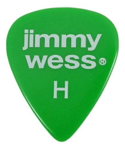 20 Plumillas Jimmy Wess De Gota, Dura Jw-td-h Color Verde