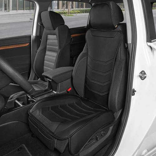 Motor Trend Luxe Cubierta De Asiento Negro Para Coches Camio