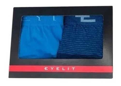 Imagen 5 de 9 de Pack X 12 Boxers Liso Y Rayado Eyelit Seamless Algodón