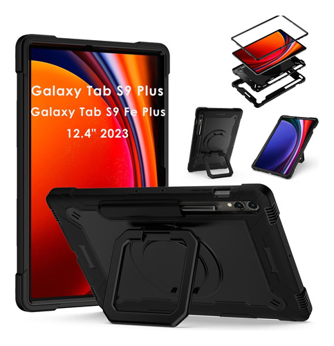 Detuosi Funda P/ Samsung Galaxy Tab S9 S9 Fe Plus 5g 12.4