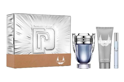 Cofre Invictus 3 Piezas Paco Rabanne