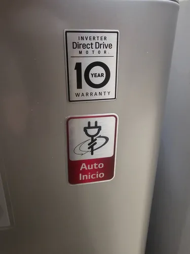 Lavadora LG, 13kg, Smart Drum, Tapa Superior, Inverter. (Usado)