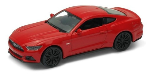 Welly 1:34 2015 Ford Mustang Gt Rojo 43707cw