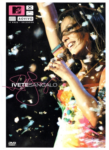 Dvd Ivete Sangalo Mtv Ao Vivo - Original