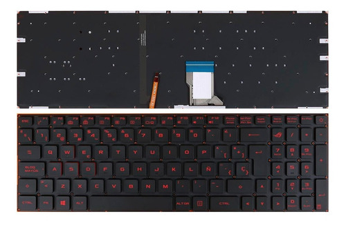 Teclado Para Asus Rog Gl502vs Gl502vm Gl702vs Fx502vm  Nuevo