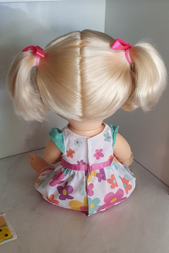 Boneca Baby Alive Comer E Brincar Fala Português (Usado)
