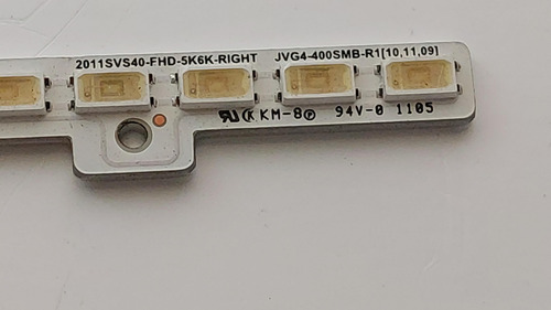 Tira Led Samsung Un40d6000 2011svs40-fhd-5k6k-righ Jvg4-400s