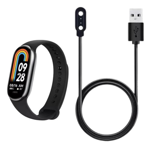 Cabo Carregador Magnético Para Xiaomi Mi Band 8 7 Usb 