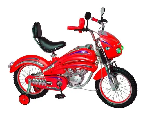 Bicicleta Patrol Rodada 16 Bimex En Color Azul Cuotas sin inter s