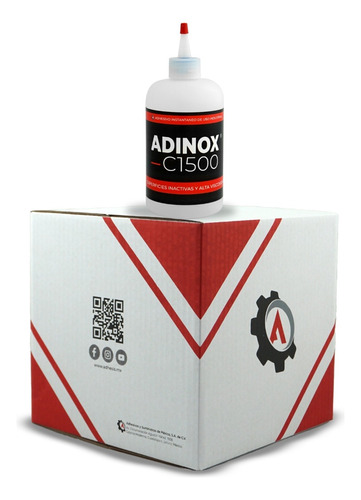 Caja Con 9 Botellas De Adinox® C1500 En 454g