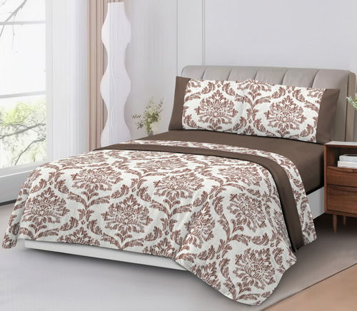 Juego De Sabanas King Size 1000 Hilos 200x200 Arabesco
