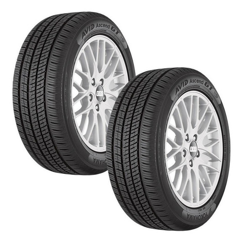Kit 2 Llantas 235/45 R19 99v Ascend Gt Yokohama
