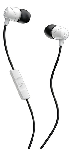 Fones de ouvido Skullcandy Jib In Ear com microfone Fones de ouvido brancos