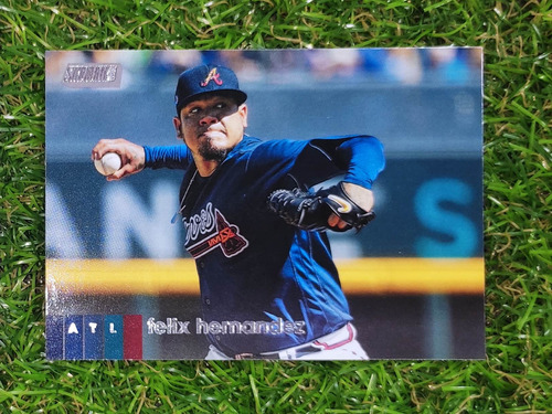 Cv Félix Hernández 2020 Topps Stadium Club Atlanta Braves 