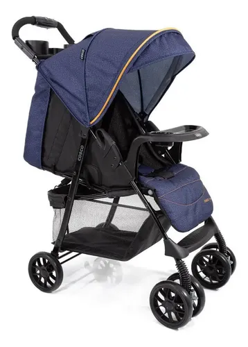 Carrinho Cosco Kids Griffy Jeans Azul
