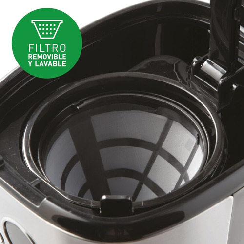 Imagen 6 de 10 de Cafetera Por Goteo Digital Timer 1.8l Peabody Pe-ct4207 Full