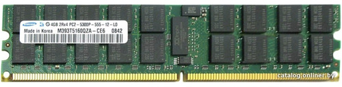 Memória RAM  4GB 1 Samsung M393T5160QZA-CE6