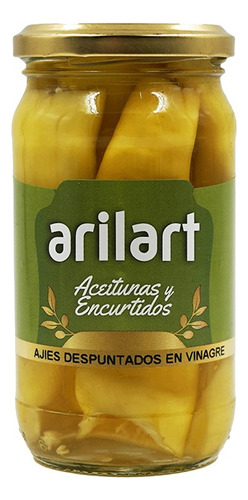 Ajies Despuntados En Vinagre X 110 Gr Pack 3 Uni - Arilart