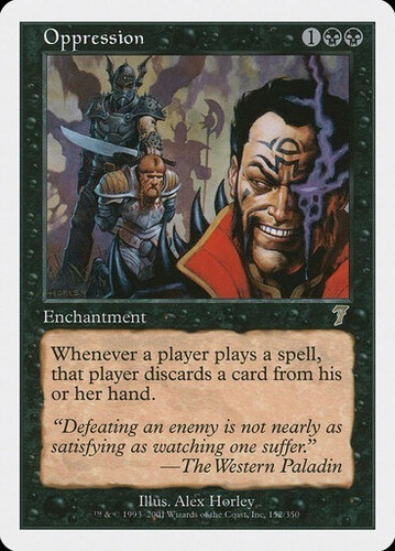 Magic Mtg Oppression - 7th Edition