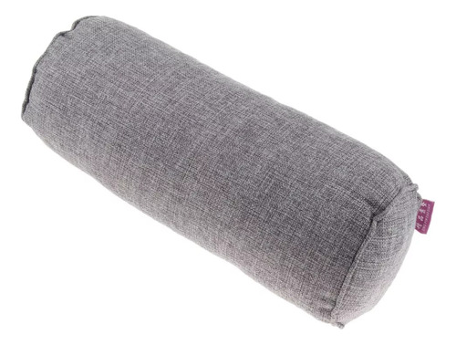 Almohada Con Soporte Cervical Redondo Compatible Con Gris