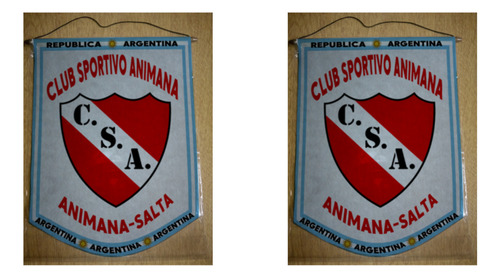 Banderin Chico 13cm Club Sportivo Animana Salta