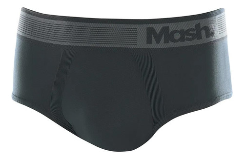 Cueca Slip Sem Costura Mash Masculina Microfibra Elástico