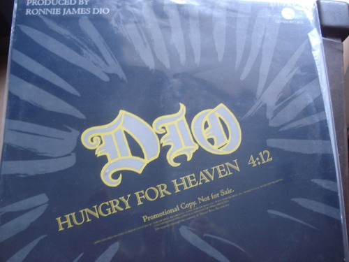 Vinilo Lp 12  Dio Hungry For Heaven