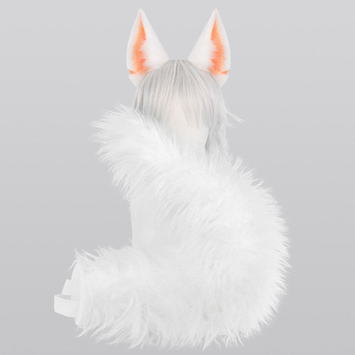 . Juego De Orejas Y Cola De Animales, Aro De Pelo Con Orejas