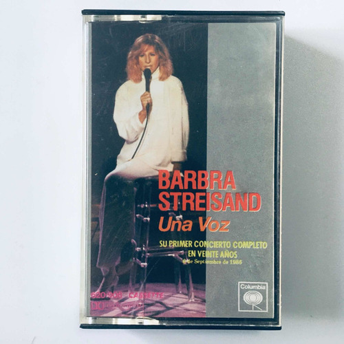 Barbra Streisand Una Voz Cassette Nuevo